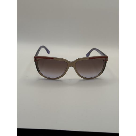 Fendi FS5279 207 Beige Purple Red Gradient Cat Eye Sunglasses 57-14-135 w/ Case - Picture 9 of 11